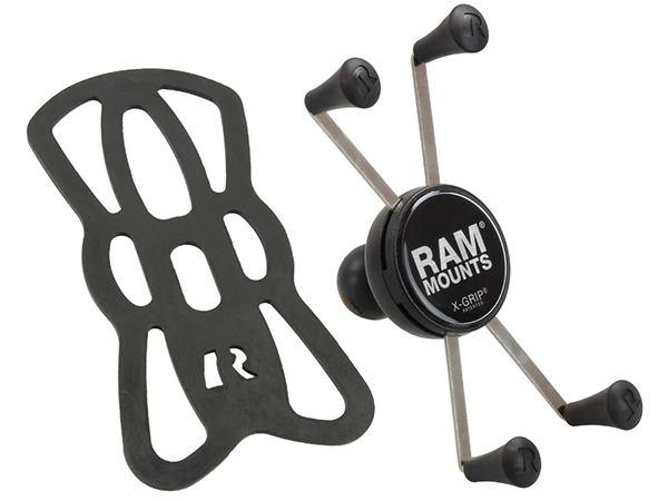 RAM MOUNTS X-Grip スマホホルダー(Lサイズ) 標準アーム & T-ボルトアタッチメント付