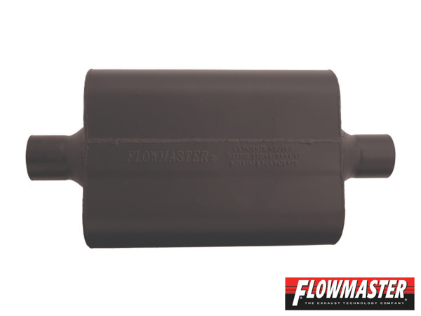 FLOWMASTER スーパー 44 マフラー - 2.25 Center In / 2.25 Center Out - Aggressive Sound