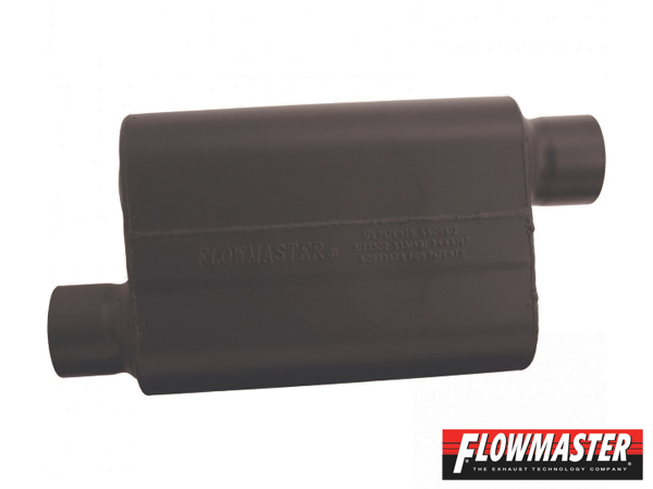 FLOWMASTER スーパー 44 マフラー - 3.00 Offset In / 3.00 Offset Out - Aggressive Sound
