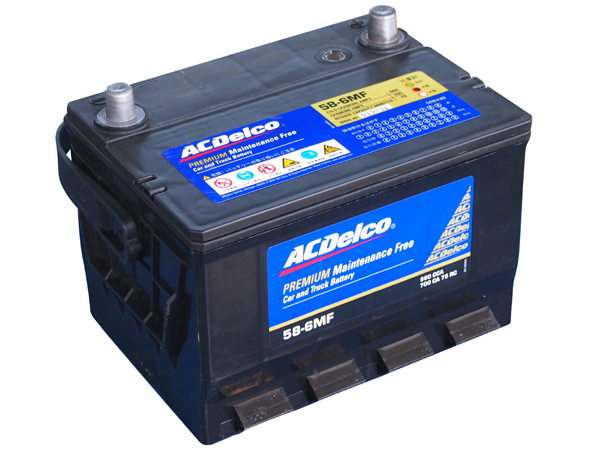 ACDELCO バッテリー 58-6MF