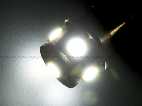 G18 LED BULBS(6SMD/無極性/ホワイト) 1PC