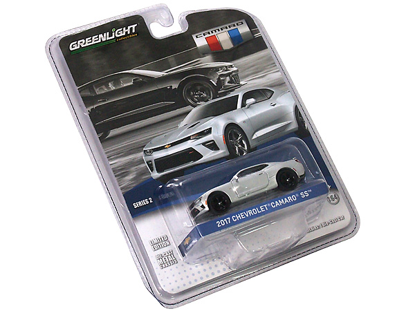 Greenlight 1/64ミニカーコレクション Camaro SS(カマロSS) Silver Ice Metallic