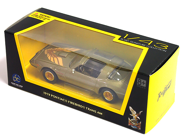 Road Signature 1/43ミニカーコレクション Firebird Trans Am(ファイヤーバード トランザム) Gold