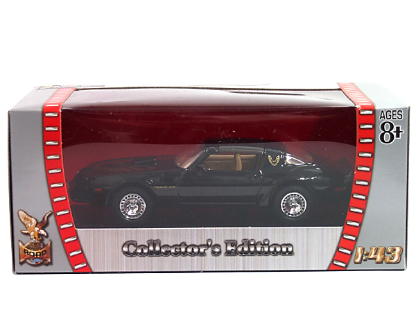 Road Signature 1/43ミニカーコレクション Firebird Trans Am(ファイヤーバード トランザム) Black