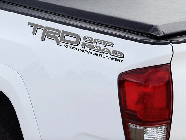 豪華で新しい US TOYOTA 純正品 トヨタ タコマ T X Pro TRDデカール