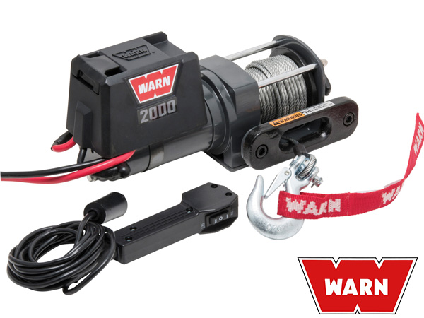 WARN 2000DCシリーズ 12V 電動ユーティリティーウインチ