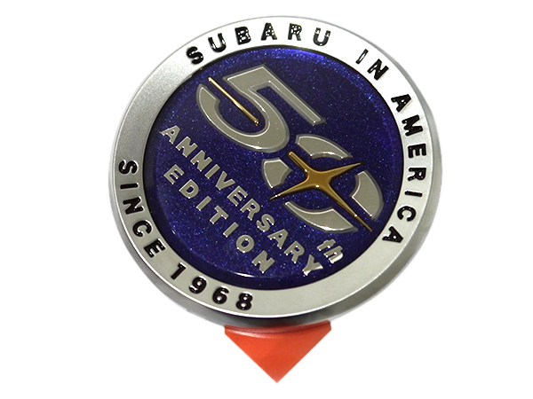 USスバル純正 北米スバル 生誕50周年エンブレム オーナメント 93063FL020