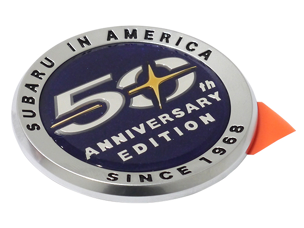 USスバル純正 北米スバル 生誕50周年エンブレム オーナメント 93063FL020