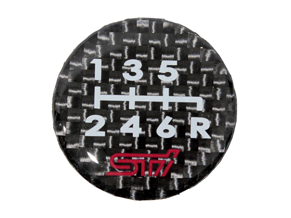 USスバル純正 STIロゴ入 6MT レザー シフトノブ C1010FG410
