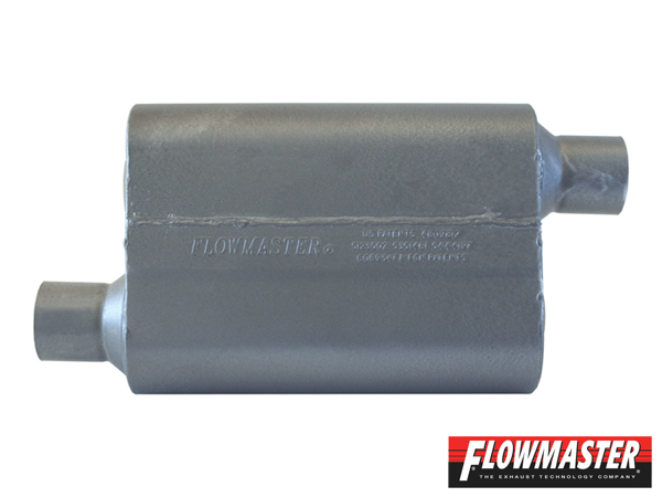 FLOWMASTER 40 シリーズ マフラー 409S - 2.50 Offset In / 2.50 Offset Out - Aggressive