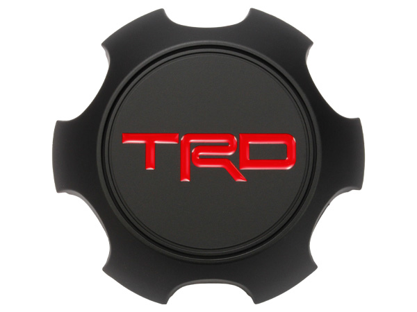 USトヨタ純正 TRD ホイールセンターキャップ/マットブラック(17インチ用)  1個