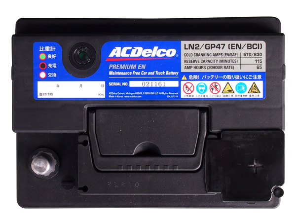 ACDELCO バッテリー LN2
