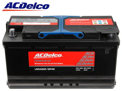 ACDELCO バッテリー LN5AGM メンテナンスフリー アイドリングストップ対応
