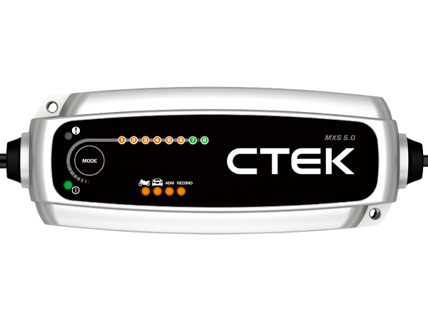 CTEK 汎用バッテリーチャージャー MXS 5.0(AGM、EFB対応)